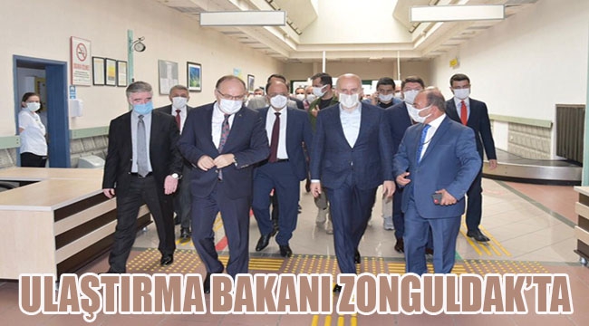 Ulaştırma Bakanı Zonguldak'ta 