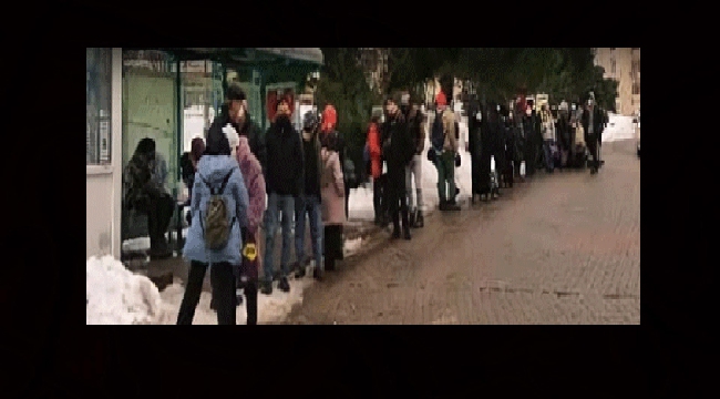 Kozlu'da Halk Otobüsü Krizi