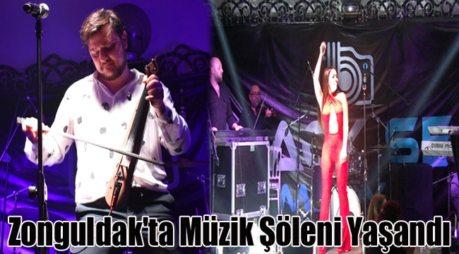Zonguldak'ta Müzik Şöleni Yaşandı
