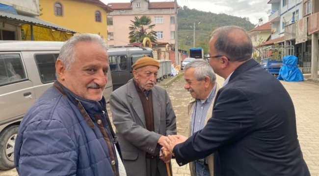 CHP Heyeti Köyleri Ziyaret Etti